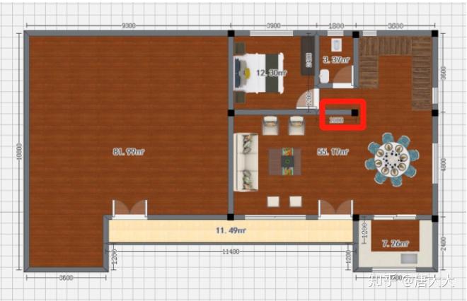 自己画的农村自建房平面图，有什么好的建议吗？