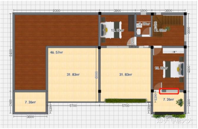 自己画的农村自建房平面图，有什么好的建议吗？