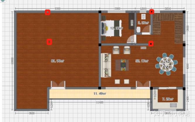 自己画的农村自建房平面图，有什么好的建议吗？