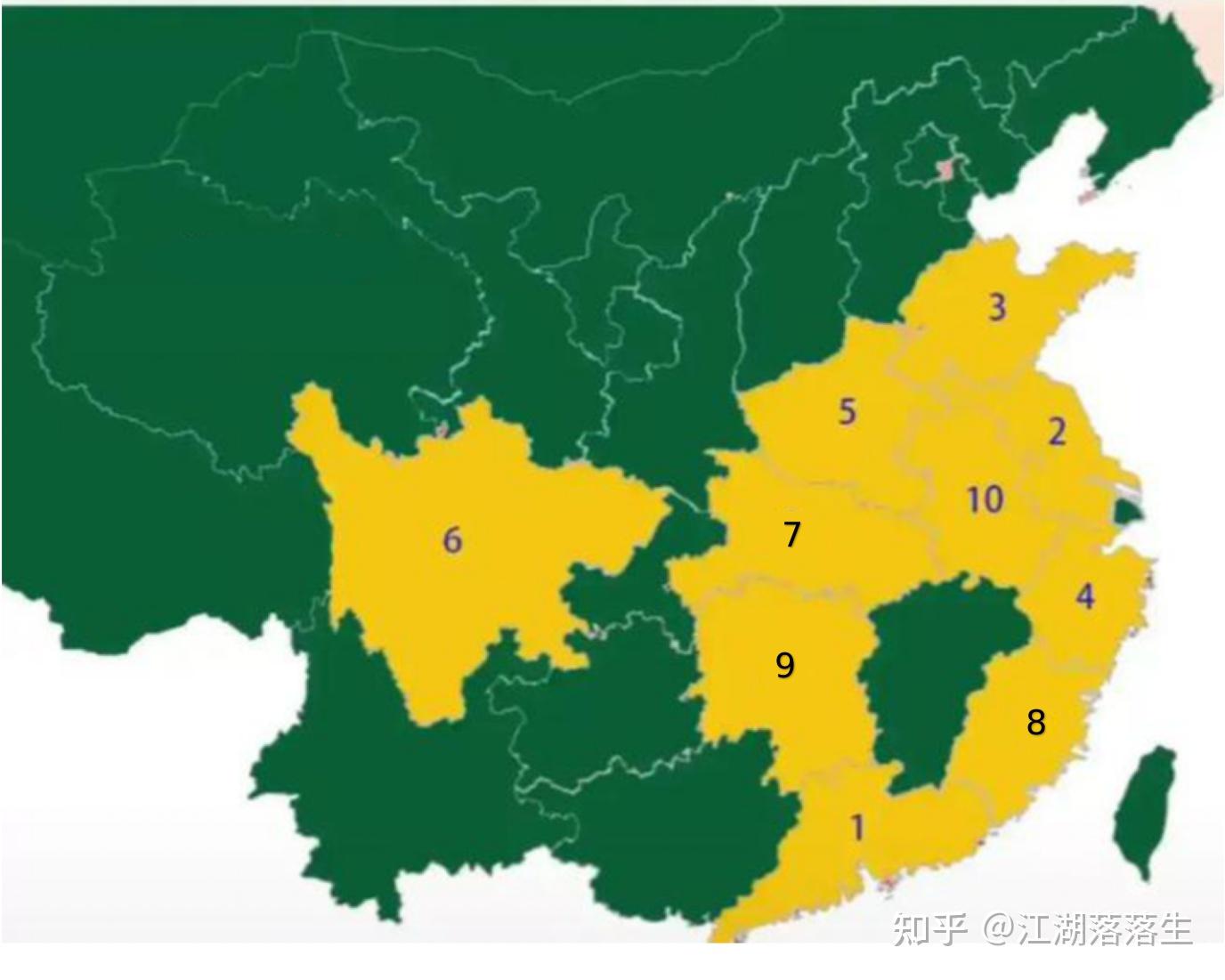 中国地理位置最好的省份是哪个省？